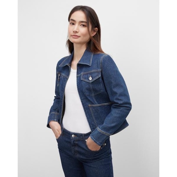 Club Monaco Jackets & Blazers - Club Monaco denim jean jacket